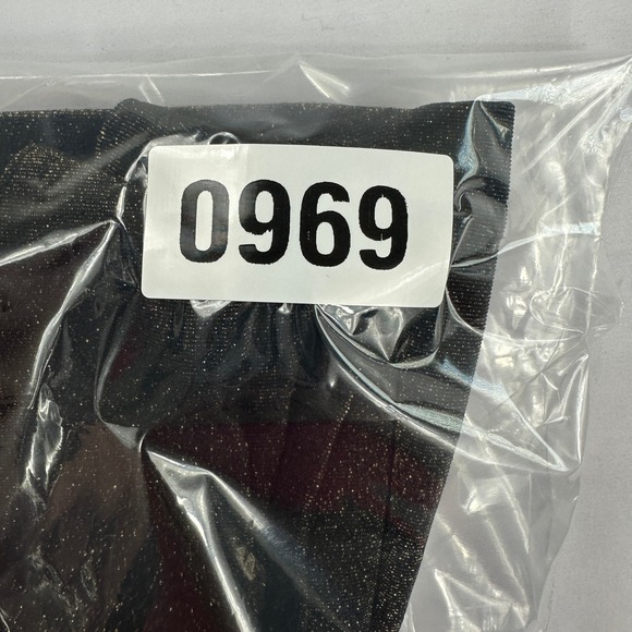 Wrapper Gold Metallic Glitter Tank Top Large Made in USA Y2K Party Blouse - Picture 7 of 7